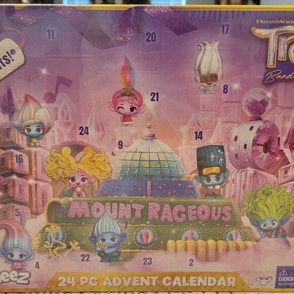 trolls 24 piece advent calendar - Picture 1 of 6